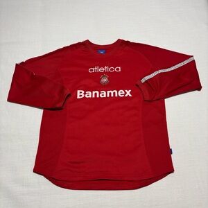 Vintage Atletica Deportivo Toluca FC 2002-2003 Long Sleeve Home Soccer Jersey